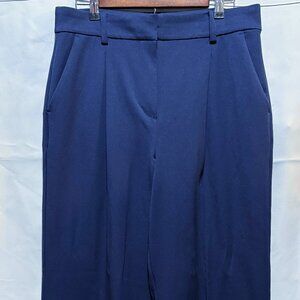 Loft Trousers Pants "The Peyton" Navy Blue  Curvy sz 8 NWOT